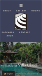 Mobile Screenshot of laderavillaubud.com