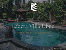 Tablet Screenshot of laderavillaubud.com